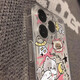 SMVP追月猫咪适用苹果14promax手机壳新款iPhone15proamx可爱13Pro卡 太空壳TPU-透明-NM9754追月猫咪 iPhone6sPlus