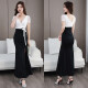 
Ran Yilan same sexy low-cut dress evening dress sauna bathing foot technician work clothes nightclub beauties princess suit 3883 black S