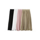 FHHUABD [Oufan] Hepburn style fashionable balloon skirt summer new solid color versatile high waist fluffy skirt for women 9856 khaki color equal size