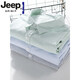 Jeep Spirit Camisa de algodón puro de algodón de algodón corto de algodón corto