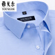 PDG Yageol Mente à manches courtes pour hommes Summer Coton Pure Business Professional Casual Professional Wear Anti-Wrinkes Sans d'âge moyen à rayures DX6629 38 Suggestions [100-120JIN [Jin est égal à 0,5 kg]]]