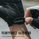 Rockbros Halbfinger -Fahrhandschuhe Fahrradhandschuhe im Freien Mountainbike Sporthandschuhe Kurzfinger Sommer und Frauen Ausrüstung Frühling und Sommer atmungsaktueller halbe Fingerhandschuhe - grauer Schwamm schockdes L -Größe