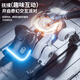 
Huaqiangbei smart electric ai smart machine dog electric remote control car boy toy children pet birthday gift new robot amber yellow-updated three-control-intelligent robot [2