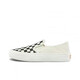 ANAHEIM Black and White Chess Board Classic Retro Men and Women Chaussures de chaussures basses Low Top Poutian SN3879 WS Low Top Checkerboard 35 (la plus demi-taille)