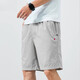 
TOMMY JEANS Tommy Summer Pure Cotton Shorts Men's Versatile Loose Beach Pants 9215 Bean Green L