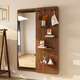 Gujia Home Cave Board Dressing Spiegel Push und Anziehung Ganzkörper Spiegel Wand Dose Abdeckung der Wand Eingangsanpassungsspiegel