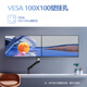 飞利浦31.5英寸 100Hz 低蓝光不闪屏 3000：1高对比度 HDMI+VGA 节能认证 办公显示器 显示屏 32E1N1100L
