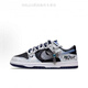 耐克（NIKE）球鞋定制  Dunk 轮回星瞳 宇宙星辰 低帮板鞋 黑蓝灰 FQ8826-100(Team691-月夜星河) 42