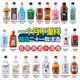 马丁巴克调酒基酒套装小瓶 便利店小瓶酒 洋酒威士忌伏特加小瓶 微醺套装 万能基酒套装【50ml*6支】