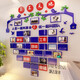 
Haojixiang Corporate Culture Photo Wall Combination Photo Frame Employee Style Honor Display Office Decoration Team 2694 Team Style - Big Red + Coffee + Dark Green Big