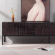 Chivas Nordic solid wood TV cabinet Belgian carved side cabinet light luxury style modern simple retro nostalgic storage cabinet side cabinet 200*45*854 door