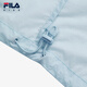 FILA Children's Sun Protection Clothing 2025 Autumn New Girls' Outdoor Sports Hooded Jacket Light Silicon Blue-LB 160