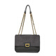 Mona Lisa autumn and winter new nubuck leather small square bag simple chain armpit bag women's bag gray