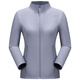 Pelliot (Pelliot) Weichschalenjacke für Frauen Outdoor Wanderanzug Ständer Slim Windproof plus samische Jacke für Frauen Stil Twilight Black S
