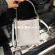 
Coach (COACH) Japan Direct Mail Coach new mollie22 Jasmine bucket bag printed hand-held single shoulder crossbody women's bag khaki white Japanese direct Mail