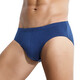 
Men's pure cotton 100% cotton underwear for shorts without marks and breathable medium and low waist men's men's large-size underwear white + black + gray 3 strips 2XL