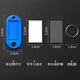 DSB (Disby) Red Key Disk 18-bit Key Ring Landlord Tag Card Chain Management Key Chain Thickened Stainless Steel Mark Storage (with 23 Marking Cards)

