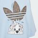 
adidas Children's Clover 2025 Autumn Boy Comfortable Breathable Sports and Casual Teen Short Sleeve T-Shirt KG6628 110 One Size CM