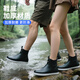 Blue Owl Shield Regenschuhe Herren mittlere Röhrchen wasserdichte Schuhe Regeny Day Sea Anti-Rutsch-Kleberschuhe tragen resistente Regenschuhe überschuht yx1030 42