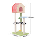 ZEZE Farm Cottage Cat Climbing Frame Cat Nest Cat Tree Integrated Large Cat Rack Does Not Take Up All Seasons Universal Cat Toy Supplies