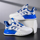 Anta Kids Children's Sports Sports Botón de rotación Botón de primavera y verano Nuevos zapatos pequeños White Mesh Mesh Aprendible Running Shops LS9903 White 28