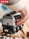 Qilicai Sound Classic Track Train Train de alta velocidad Juguete Tren de control remoto para niños 33766+33884 Configuración estándar de trenes de vapor
