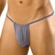 Ultra-thin breathable milk silk with men's underwear double tits sexy briefs low-waisted men's sex thong Blue M (80-100Jin [Jin equals 0.5 kg])