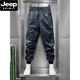 
JEEP SPIRIT men's new leather pants plus velvet thickened motorcycle winter black slim fit ties warm takeaway riding pants men's 895 4XL [Suggested 170-190Jin [Jin equals 0.5 kg]]