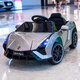 Timini Children's Elektroauto Allrad-Fernbedienung Imitation Lamborghini Auto kann auf Baby-Spielzeugauto-Auto und Frauen Spielzeugwagen Batteriewagen Rosa + Einzelantrieb 6 V + Fernbedienung + Hartplatz (Bild zwei Modelle) Stütze Fernbedienung + App + Selbstfahrten + Vorder- und Heckschwing