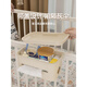 Ldvep Crib Aufbewahrungskorb neben der Babywindeln Tisch -Seiten -Windeln Aufbewahrungstasche Hängende Beutel Sahne Weiße Surround <Hang 0 * 0 * 0 cm