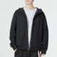 Nike (Nike) Chaqueta oficial para hombres Spring New Windbreaker Running Sportswear Fashion Stand Collar Semi-Zipper Jacket DQ4877-010 Negro S