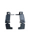 Accesorios de excavador Yusenyi Kubota 152030 XCMG 1517 Longgong Leiwoshan Push Universal Micro-Excavator Foot Pedal 17-21 mm Agujados de instalación par de izquierda y derecha
