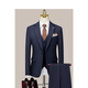 
TPZBWG high-end brand suit suit set for men 2025 new business casual groom wedding dress three-piece dark gray two-piece M