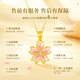 ALLOVE Sakura sterling silver necklace women's pendant jewelry girls birthday gift for girlfriend wife lady light luxury niche