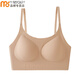 
Modal traceless underwear women's skin color without steel rings gathering upper support side to prevent sagging comfortable clothes transparent bra Invisible skin L [110-135Jin[Jin equals 0.5 kg]]