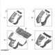 Yusenyi BMW series interior rearview mirror original cover decorative protective plate 5 series G38/7 series G12 653