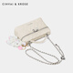Sitio web oficial de Cinvaikrose Small C/K Bag Women's Bag 2025 New Diamond Chain Bag Bagbody Bagbody Bag Bag Bag Beige White