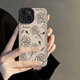 AI -Stil dunkle Blume für IQOO12 Mobiltelefonhülle Vivoiqoo12pro New IQOO11S/10/9/8/7/5/Ty White 695 Retro Small Flower Nummer 1 IQOO12