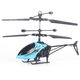 Aircraft d'hélicoptère télécommandé Aircraft Aircraft résistant à la gamme de drones pour enfants 6-9-12e cadeau d'anniversaire Bleu Aircraft télécommandé en bleu