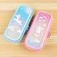 Little Pin Case with Oil Quicksand Pen Case Cartoon TPU Student Pencil Case Children's Pencil Case A New Style 3899-3 Pink Unicorn