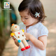 
PlanToys Children's Robot Wooden Toys Plug-in Building Block Ornament Doll Gift 5183 5183_Expression DIY Robot