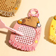 Lisa duck magnetic bead painting board Kapibala magnetic steel bead painting board birthday gift boy and girl unzipping toys June 1 gift Kapibala steel bead painting board - yellow