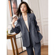 Awakening Paradise Temperament Small Suit Set Gray L