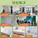 Mileqi disposable dust-proof film dormitory plastic protective film decoration furniture cover cloth to prevent dust 4 meters wide * 20 meters long