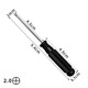 4mm/5mm cross-blade screwdriver, mobile phone computer disassembly, household hardware tools screwdriver, black, random blade, 1 piece