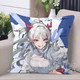 Cute Pagoda Ark Pillow, 6th Anniversary Rosen Linkage Chongyue Amia Doll Pillow Birthday Gift D1049 Chongyue Q 45*45 cm + double-sided pattern + pillow core