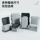 Waterproof box, outdoor rainproof outdoor lockable socket, rainproof distribution box, battery, car charging pile box, convenient mobile plug-in power box, upgraded model 300*200*170 transparent + bottom plate