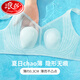 浪莎（LangSha）兔耳朵内衣女大胸显小夏季超薄款无痕收副乳防下垂大码美背文胸罩 浅棕 M (70D、75B、75C)