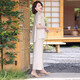 Kuzhang (Kuzhang) Mom Summer Summer Set Set Femme's 2024 Nouveau style moyen d'âge moyen et âgé à la mode ventre mincer
