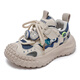 LINBUXAN boys' shoes and sneakers 2025 new summer boys' hole children's sandals mesh breathable tire shoes medium big children 2530 card color 26 inner length 16.7cm